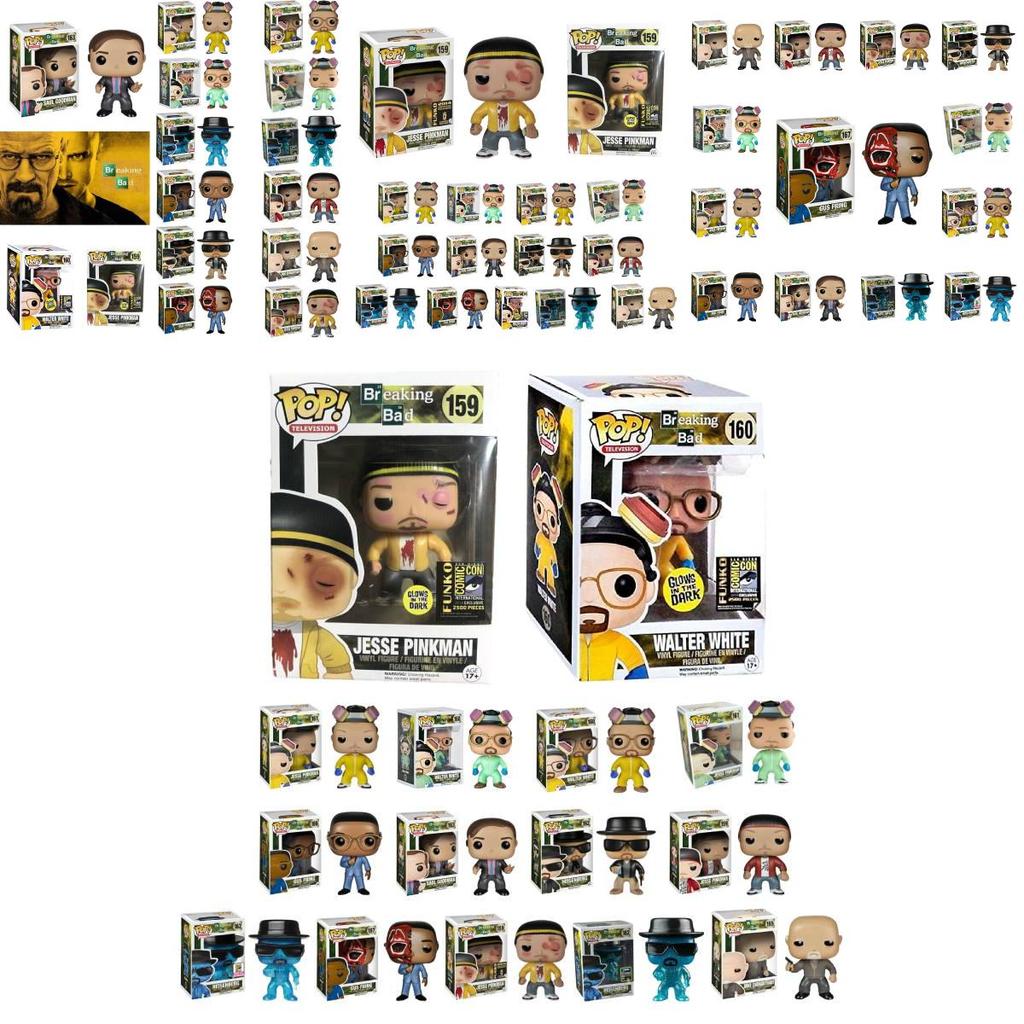 Funko Pop Breaking Bad Collectible Figure Saul White Model Toy 10cm Height