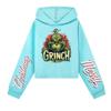Kids' Casual Fashion Christmas Printed Long Sleeve Hooded Sweatshirt (No Drawstring)