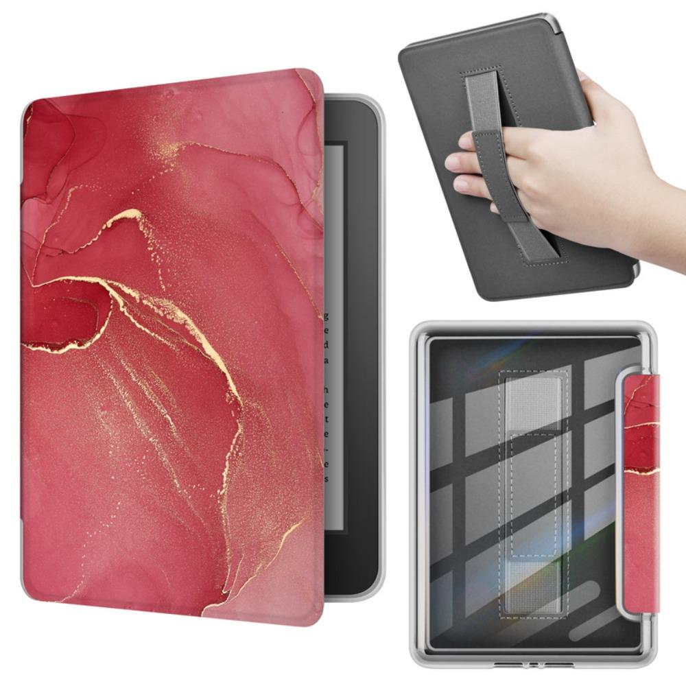 Hand Support 6 inch e-Reader Case Acrylic Shockproof Smart Cover Leather Auto Wake/Sleep for Kindle 2025/2025 11th Generation