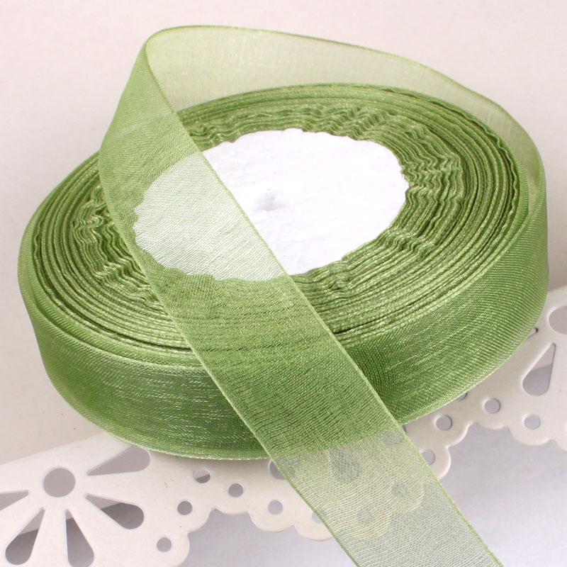2cm Transparent Gauze Ribbon for Gift Boxes, Cake Decorations, Headbands, and Dance Streamers