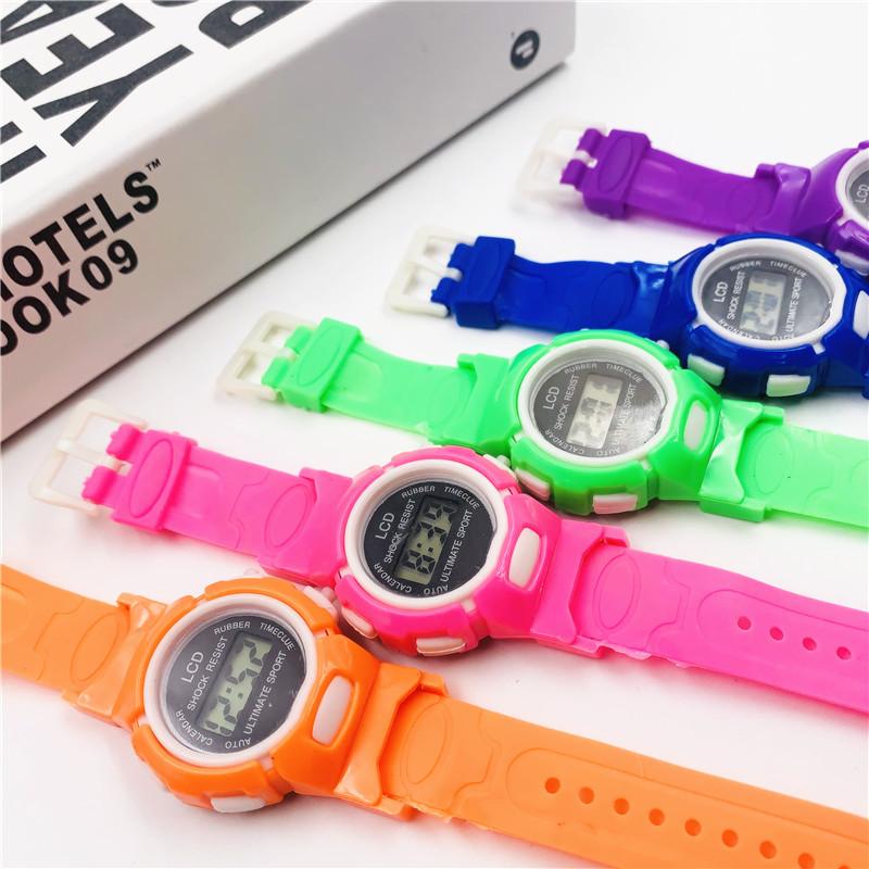 Silicone Strap Student LED Digital Watch Children Electronic Watch Wristwatch Clock Girl Boy For Kid Children Kids Watches Sport  Unique