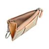 COACH Skinny Id Case 11 Classic Presbyopia Logo Zipper Closure Calfskin Card Holder Regular Women's Orange Pink orange pink