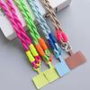 Personalisiertes Trend-Handy-Lanyard, universell, diagonal, langes Seil, farbiges Band, modisches Sicherheits- und Anti-Verlust-Seil