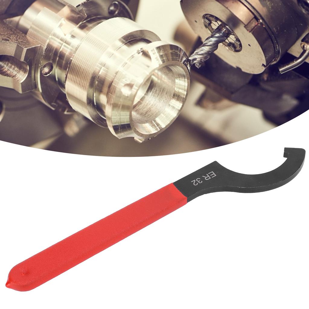 Wrench Collet Chuck Replacement Spring Nut Workholding High Speed Steel Spanner ER32UM