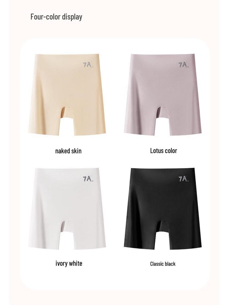 7A Antibacterial High-Waisted Tummy Control Hip-Lifting Shaping Pants, Gray-Blue, Base Layer Safety Yoga Pants