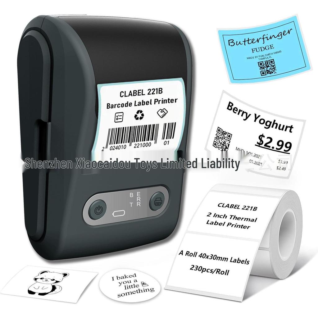 Portable Handheld Bluetooth Thermal Label Printer