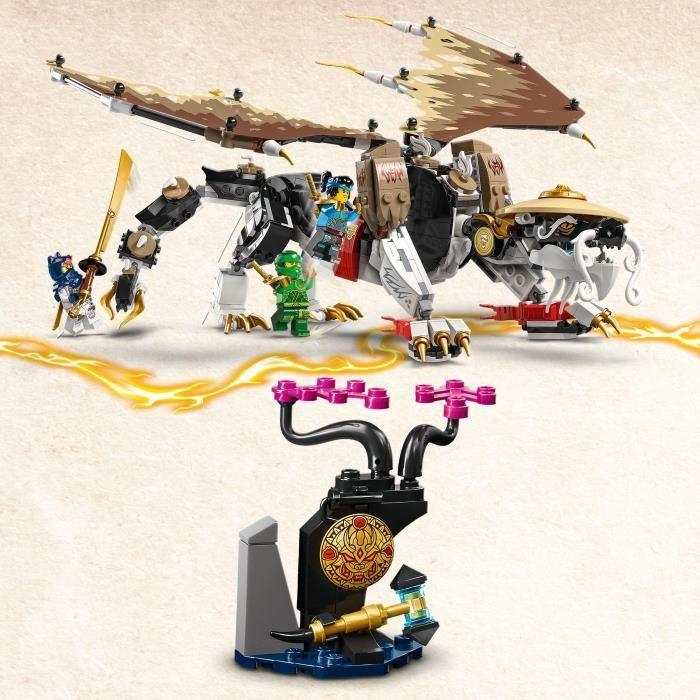 Lego® 71809 ninjago egalt le maître dragon, jouet ninja avec 5 minifigurines ninja dont personnages lloyd et nya