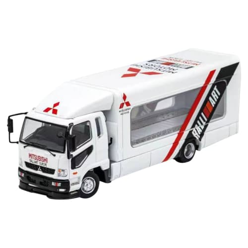 

Gaincorp Products 1/64 Mitsubishi FUSO Truck Mitsubishi RALLIART Finished Product