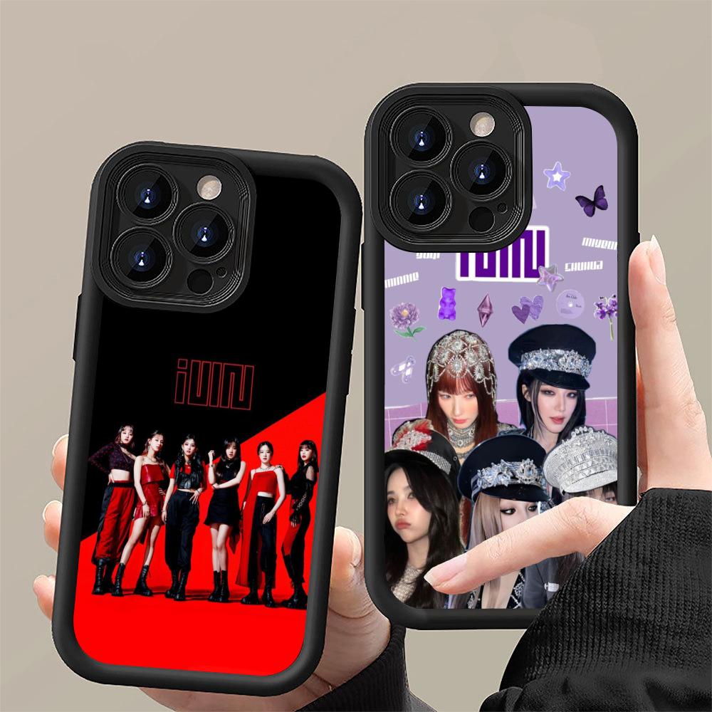 KPOP G-Gidle-S Thicken TPU Mobile Phone Case for iPhone 17 16 15 14 13 12 11 Air Pro Max Plus Colorful Cover