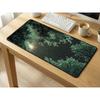 Midnight Moon Forest Desk Mat Nighttime Woods Mouse Pad Celestial Office Decor Mousepad Profissional Alfombrillas Gaming