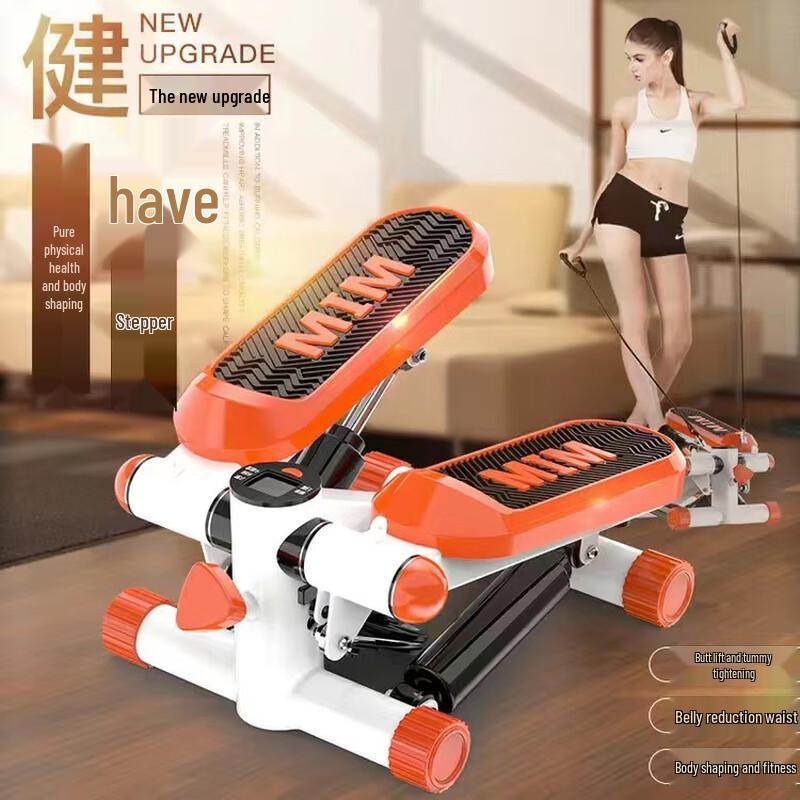 WEZHO Deluxe Home Stepper with Resistance Bands