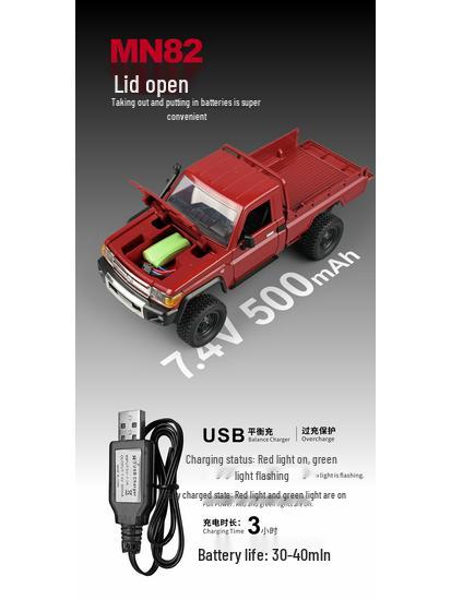 Toyota Officially Licensed RC LC79 Pickup Truck Model Car