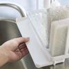 Portable Kitchen Dishcloth Drain Rack Steel Scouring Pad Storage Rack  Kitchen Utensil