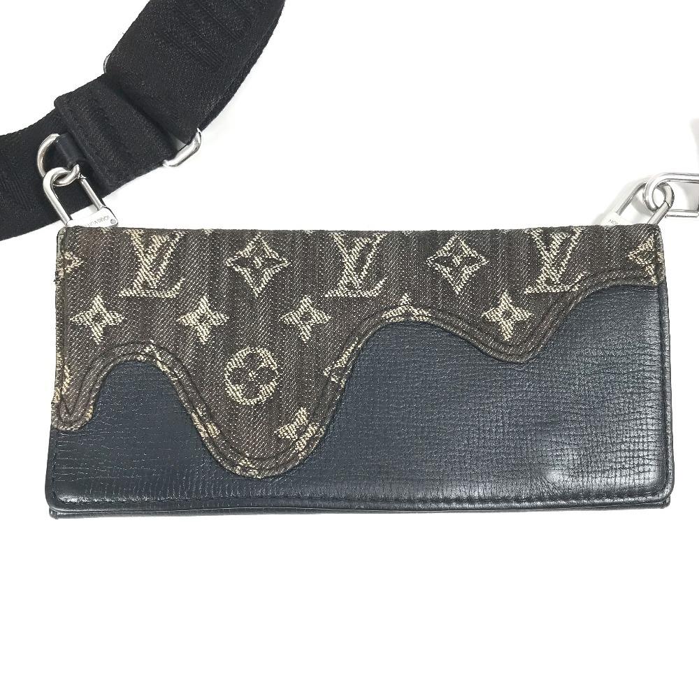 Louis Vuitton M81013 LV Squared Collection Trio Pouch Card Case Shoulder Bag