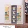 Guochao merchandise thousands of miles of Jiangshan teacup master cup set practical souvenir business company event commemorative gift