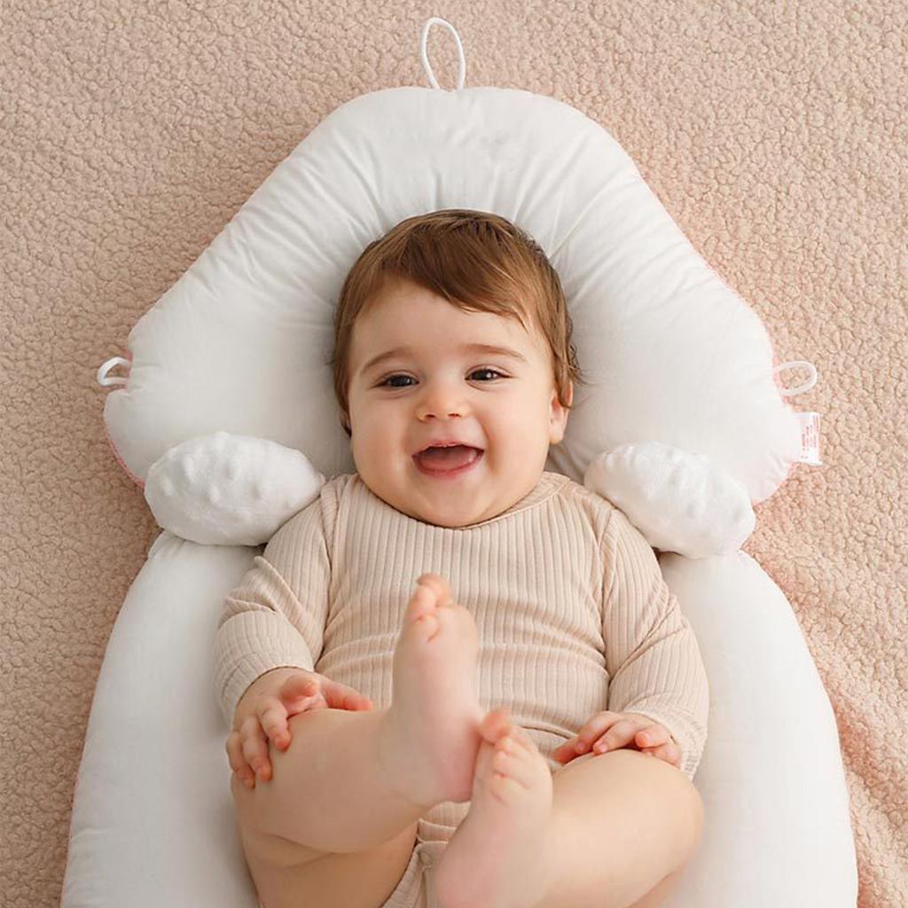 Toddler Neck Pillow Stable Support Safe Soft Breathable Cotton Fabric Toddler Body Pillow for