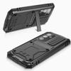 Mecha Style Sports Magnetic TPU+PC Waterproof Dustproof Shockproof Card Holder Phone Case for S25 5G