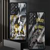 Glass Case for Samsung Galaxy S25 Ultra S20 FE S21 S23 Plus S25+ S22 S24+ S23+ S24 Luxury Phone Cover Hot Cartoon Pokemon