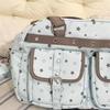 Thin Qiaoxing Cute Polka Dot Star Shoulder Bag Trend Class Bag Universal Canvas Bag Double Layer Transparent