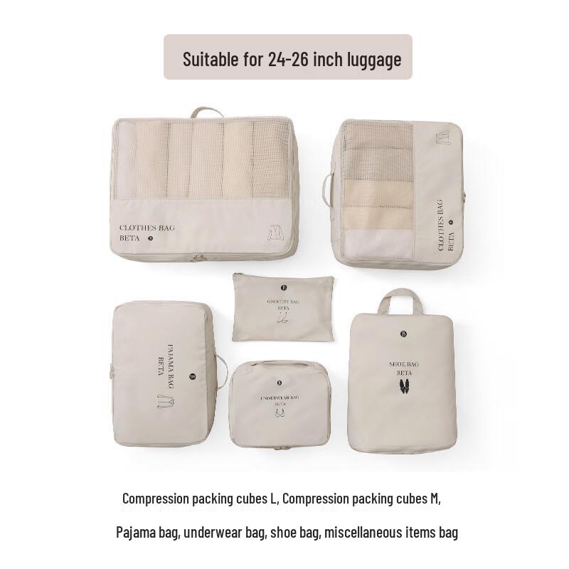 OLOMM Travel Organizer Storage Bag Set