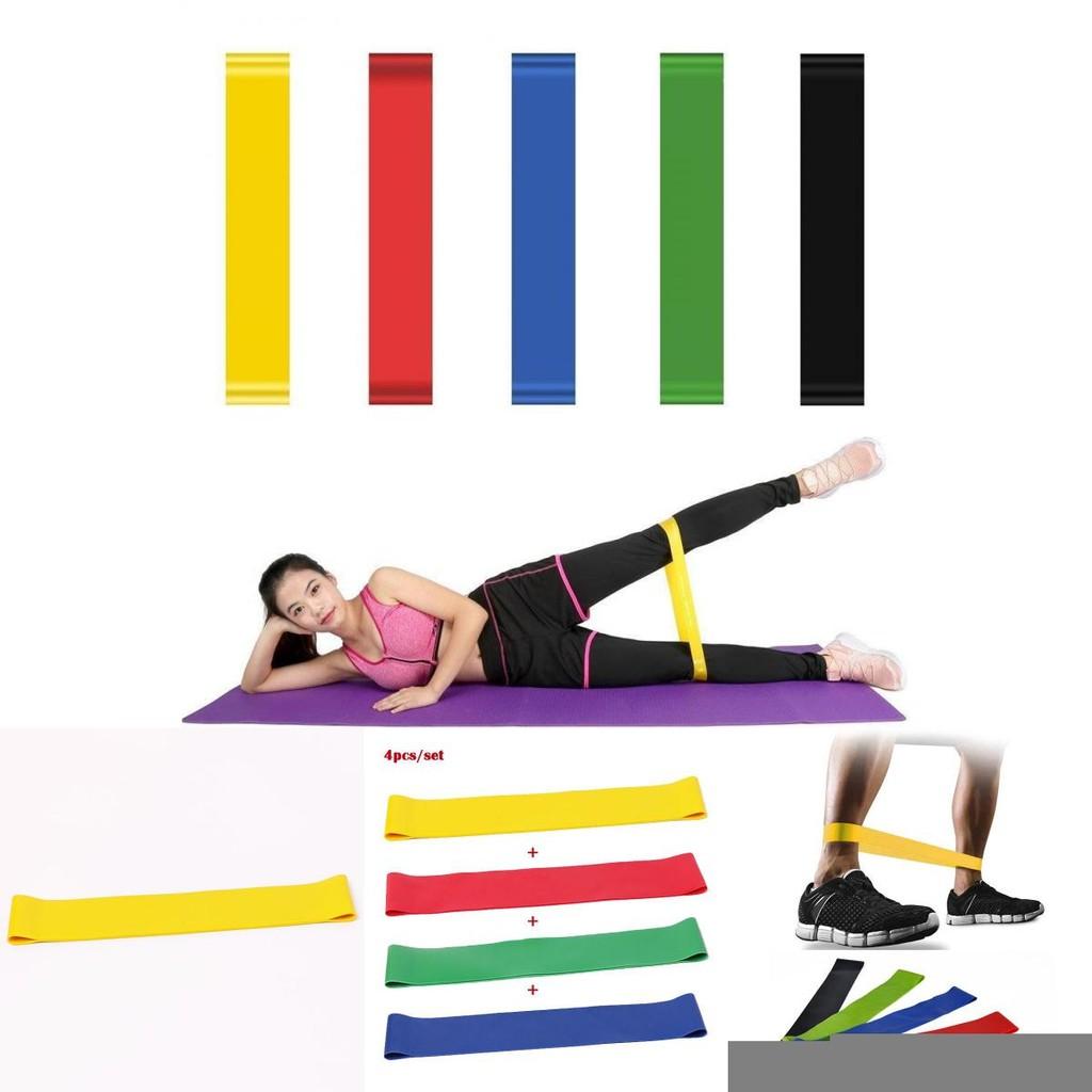 Anneau de Yoga en Latex Bande de Résistance Sangle Élastique de Résistance Fitness Entraînement Athlétique Résistance à la Traction Anneau Élastique Anneau de Traction