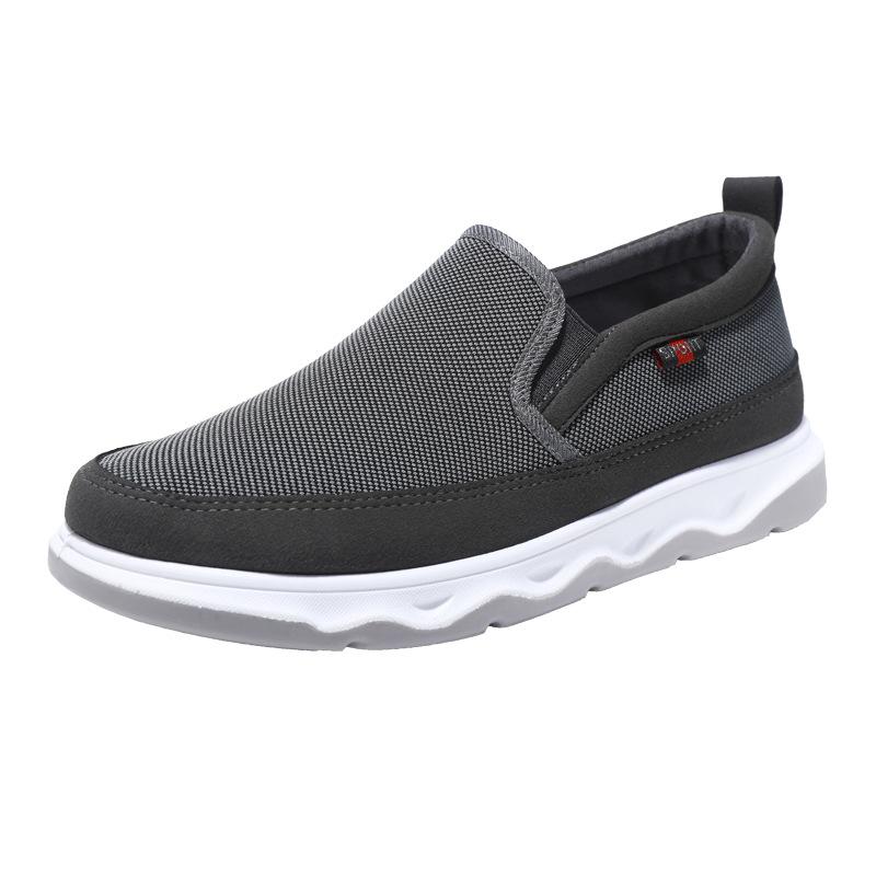 

Обувь Мужская осенне-зимняя прогулочная обувь для мужчин среднего и пожилого возраста Удобная и дышащая обувь для пожилых людей с мягкой подошвой Мужская повседневная тканевая обувь 39