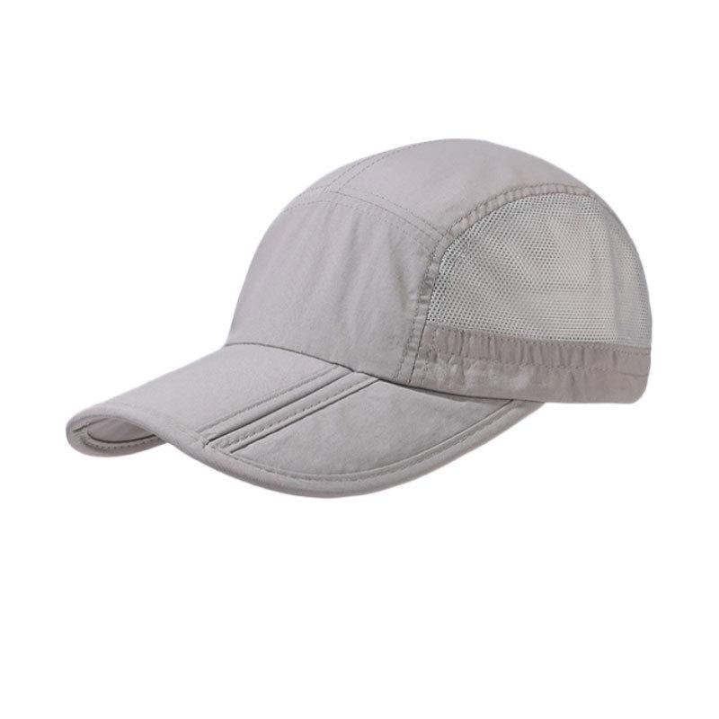 Outdoor Sun Hat Quick-Drying Net Cap Men Breathable Baseball Cap