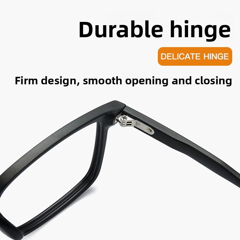 54-17 New Ultra-light Rectangular TR90 Glasses Frame Men Myopia Glasses Anti-blue Light Reading Eyeglasses
