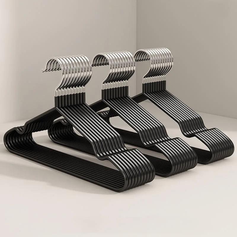 Nano Trace - Free Anti - Slip Kids Hangers, Thickened Vinyl - Coated Baby Clothes Racks, Multi - Color Toddler Garment Hangers