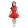Disfraz de Vestido para Niña con Temática de Carreras Hecho de Tejido de Poliéster para Fiesta de Halloween