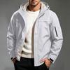 Men's Windproof Breathable Hiking Jacket for Spring and Fall Outdoor Adventures