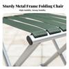 Space-Saving-Height Camp Stool Foldable Design Folding Chair Lightweight Strong Load-Bearing For Children Tripers Trip