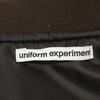 Uniform Experiment 2420000 Blue Double Zip Flight Jacket Jacket 3 BrownUsed