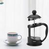 Portable Stainless Steel Glass Cafetiere French Press Maker Home Office Tea Coffee Pot(350mL)