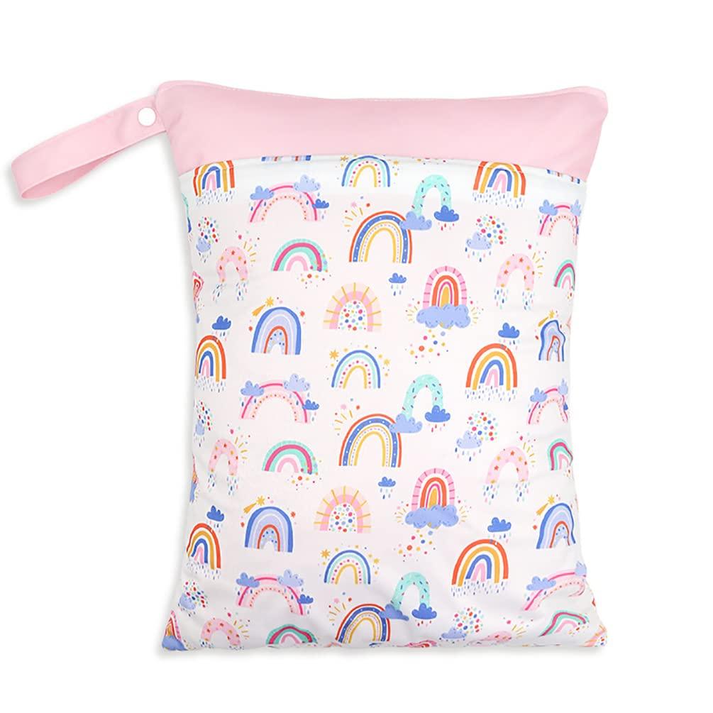 

KALAVIKA Waterproof Diaper Pool Beach Large Capacity for Stroller Swimming Swimsuit Bath Supplies Travel Small Item Organizer Pouch, 3040cm, Bag,