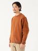 B:MING LIFE STORE by BEAMS Men's 9-Gauge Double-Face Loose Fitted Knit, Orange, Size L