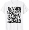 Black Lives Matter African American Protest Racism BLM T-Shirt