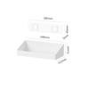 5-Hook Wall Mounted Hooks No Punching Bathroom Multi-Purpose Hooks Kitchen Rack Storage Rack