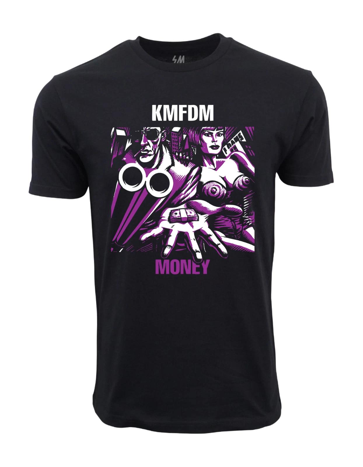 THE-KMFDM Money Graphic T shirt XS