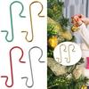 50/30/10Pc Christmas Ornament Hooks Xmas Tree Decor Hanger Hook Stainless Steel S-Shaped Hook Xmas Party Supplies Home Accessory