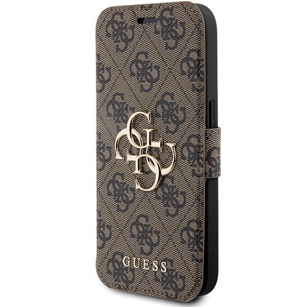Guess Gubkp15X4Gmgbr Iphone 15 Pro Max 6.7 Brązowy/Brown Book 4G Metal Logo