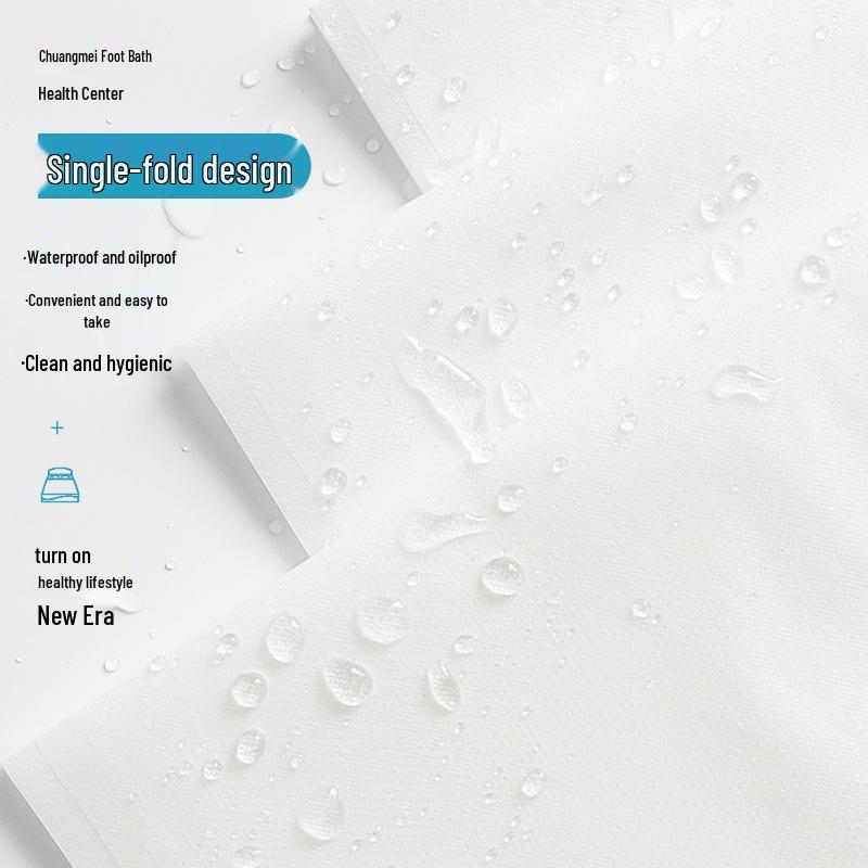 Thickened Waterproof Non-Woven Disposable Massage Bed Sheets with Hole