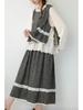 2026 Spring Mori Girl Floral Cotton Linen Jacket & Skirt Set - Casual Women's Suit