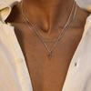 Fashion Minimalist Cross Pendant Necklace for Men Perfect Gift for Boyfriend Trendy Stylish Jewelry