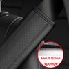 Embossed Fiber Leather Car Seat Belt Shoulder Strap Cover 1Pc Decompression Comfort Easy To Clean for Daily Use 1PCS