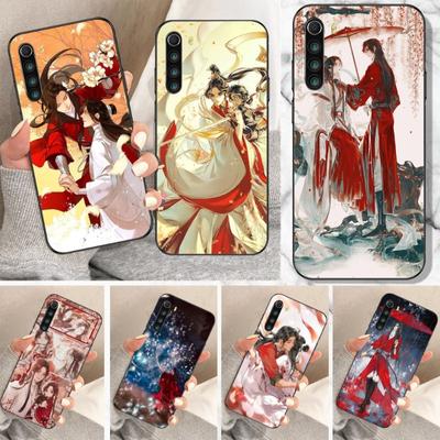 Tian Guan Ci Fu Chinesische Anime-Telefonhülle für Xiaomi Redmi Note 11 10 9T 8 7 Pro Redmi 10 9 9A 9C 8 7 6 Weiche schwarze Telefonabdeckung