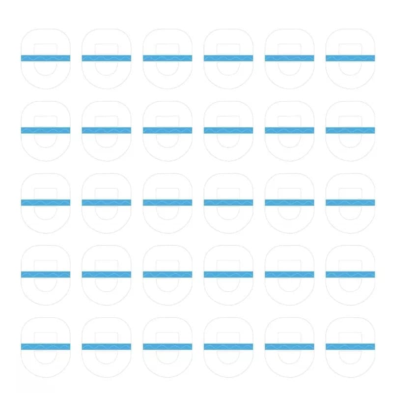 

30/50 шт. Клейкі патчі для Omnipod Sports Sensor Stickers Чохли Водонепроникні 50 pcs