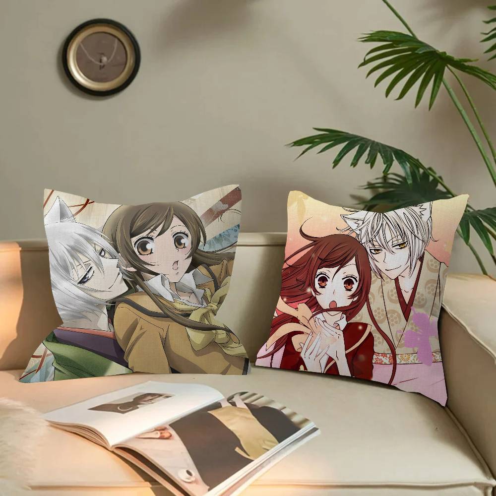 Anime Kamisama Kiss Cushion Cover Pillowcase Upholstery Sofa Throw Pillow Home Decor Pillowcas
