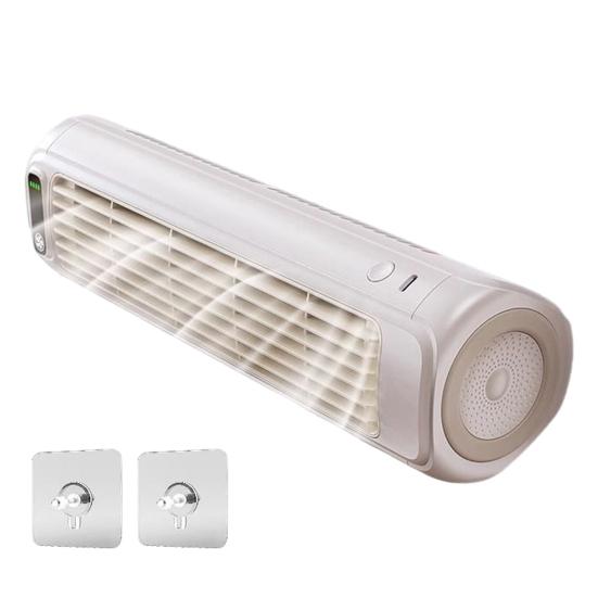 Portable Tower Fan Air Conditioner Fan Strong Airflow 3 Speeds Low Noise Rechargeable Quiet Energy Efficient Fan