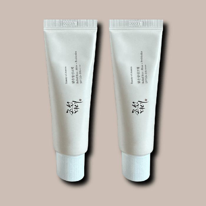 

Beauty of Joseon Sunscreen Clear Rice Sunscreen 50ml x 2 (30429861)